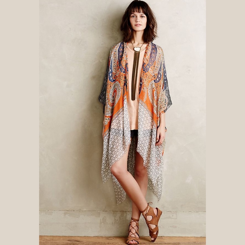 Anthropologie Sunlit Kimono
